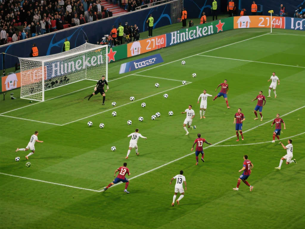 国米与巴萨欧冠半决赛两回合狂轰13球，平历史纪录