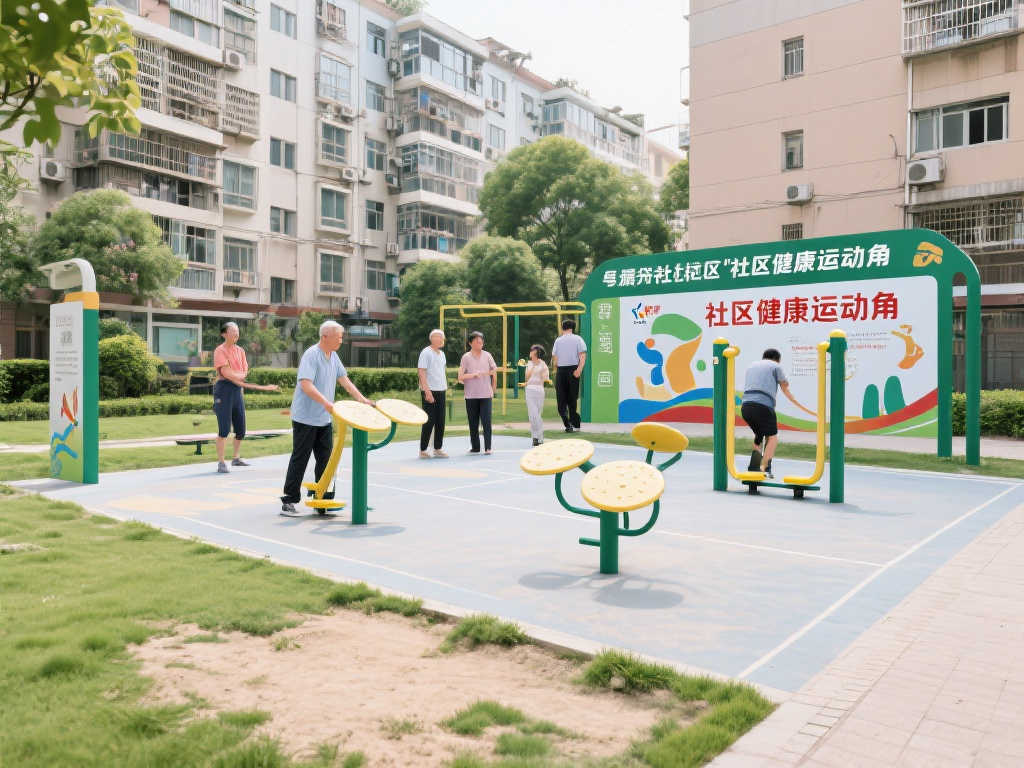 体彩推进“社区健康运动角”项目落地实施